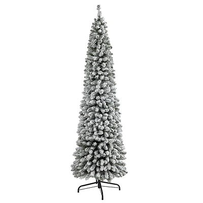 7ft. Unlit Flocked Artificial Christmas Tree