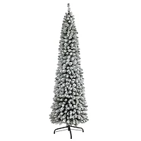 7ft. Unlit Flocked Artificial Christmas Tree