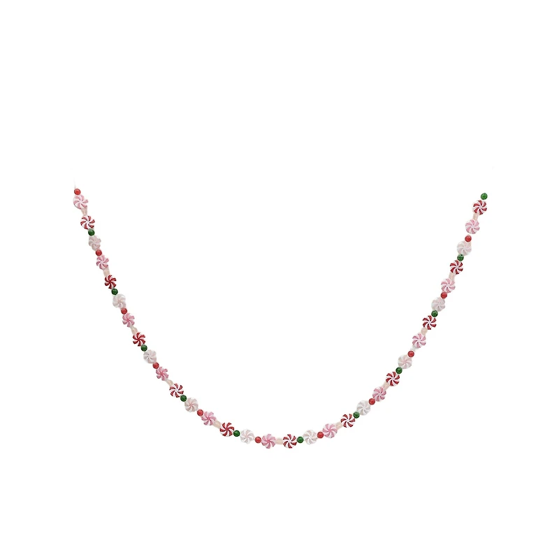 6ft. Red & Pink Peppermint Garland by Ashland®