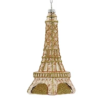 5.5" Eiffel Tower Glass Ornament by Ashland®