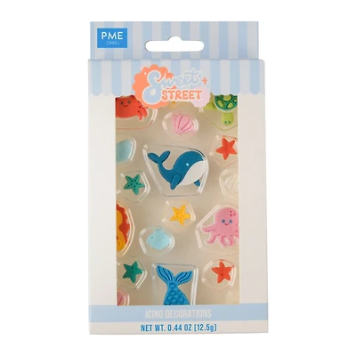 PME Cake Sweet Street® Under the Sea Icing Decorations