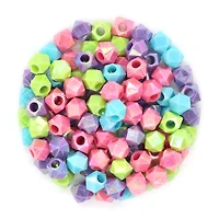12 Packs: 200 ct. (2,400 total) 8mm Pastel Mix Faceted Beads by Creatology™