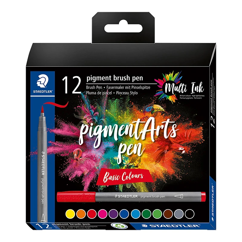 STAEDTLER® Pigments Arts Basic Brush Pen Set