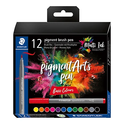 STAEDTLER® Pigments Arts Basic Brush Pen Set