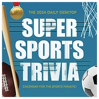 TF Publishing Sports Facts & Trivia Daily Desktop Calendar