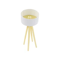 Mini Gold & White Modern Floor Lamp by Make Market®