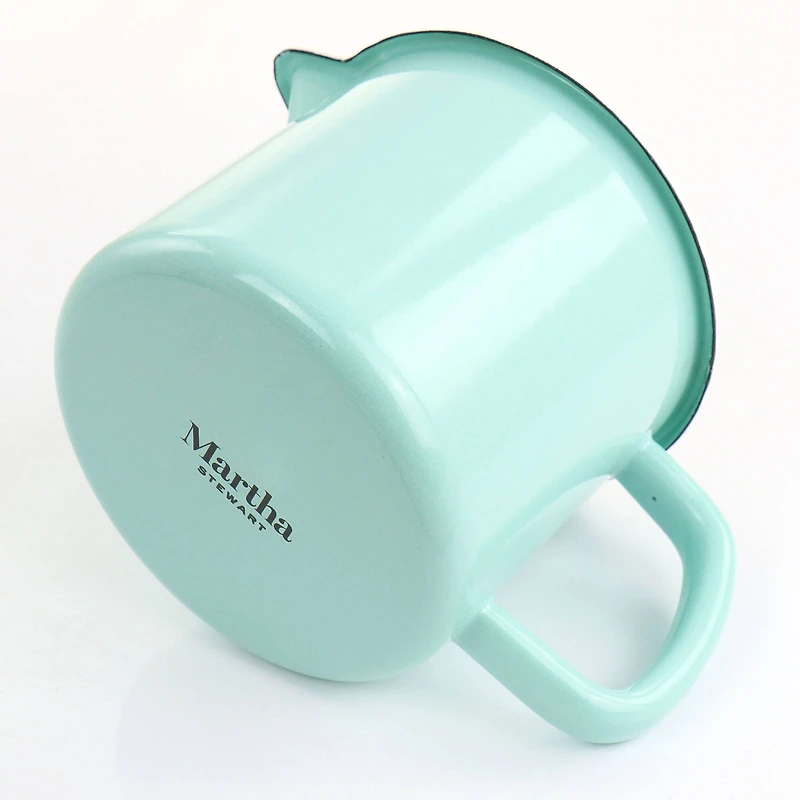 Martha Stewart Turquoise Enamel on Steel Measuring Cup