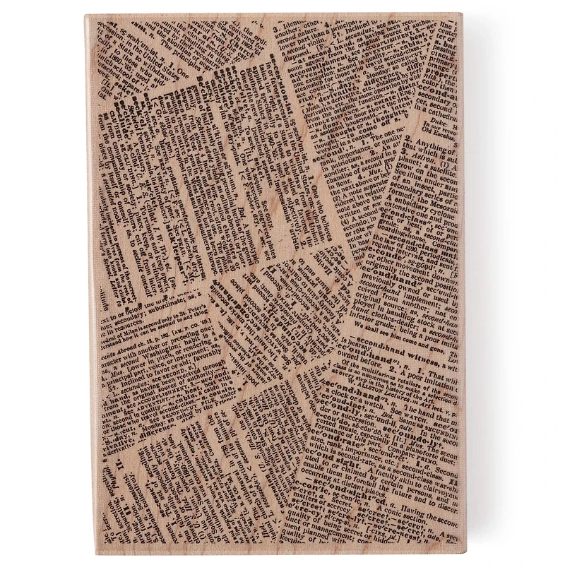 Background Articles Wood Stamp by Recollections™