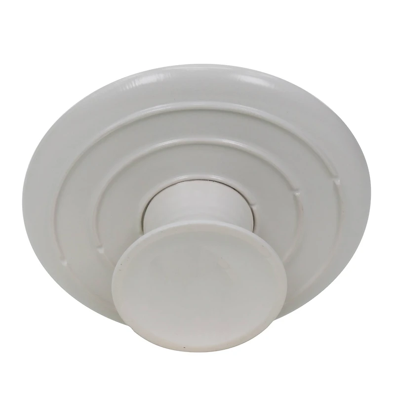 11.75" White Stoneware Cake Stand by Ashland®