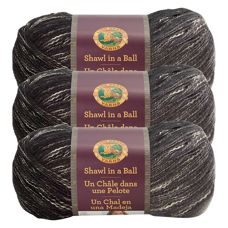 3 Pack Lion Brand® Shawl in a Ball® Yarn