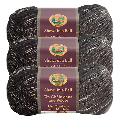 3 Pack Lion Brand® Shawl in a Ball® Yarn