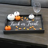 Elegant Designs™ 15.5" Trick or Treat Serving Tray with Handles