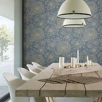 RoomMates Zen Dahlia Peel & Stick Wallpaper