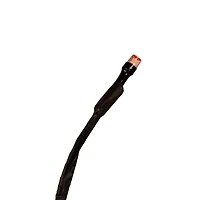 15" LED Lighted Black Weeping Halloween Twig Tree, Orange Lights