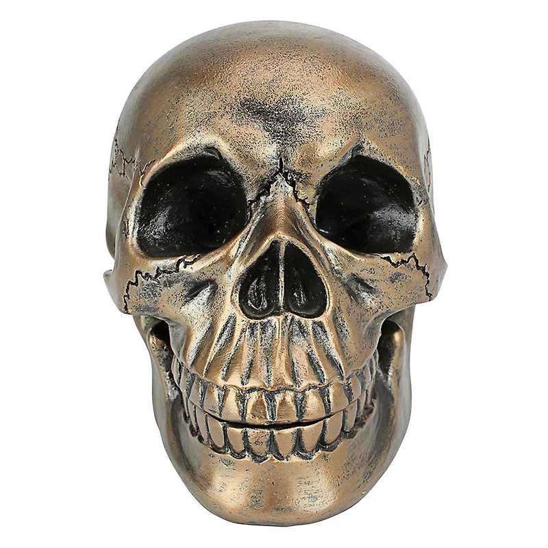 Design Toscano 6.5" Memento Mori Skull Clock