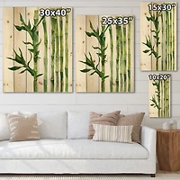 Designart - Bamboo Branches In The Forest III