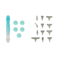 Blue 18 Piece Diamond Art Stylus Kit by Make Market®