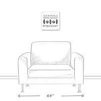 Your Wings were Ready Canvas Wall Art