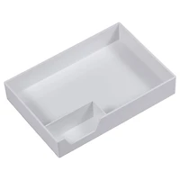 JAM Paper White Stackable Office Supply Tray
