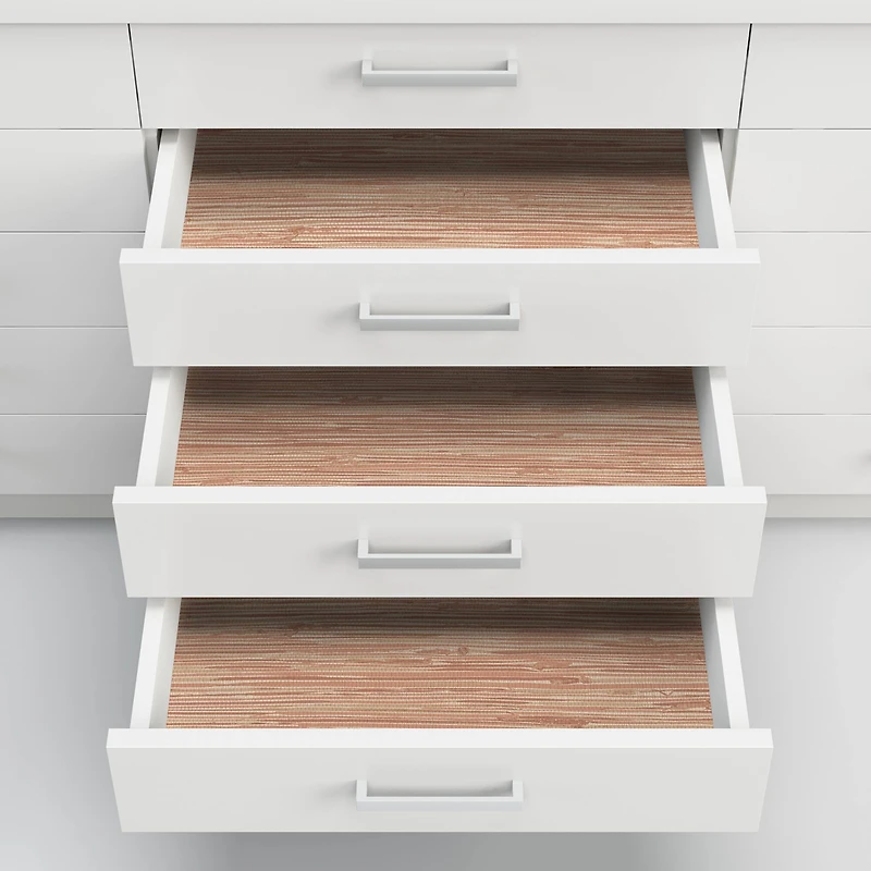 NuWallpaper Spice Tibetan Grasscloth Peel & Stick Wallpaper