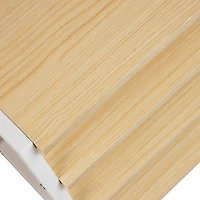 Mind Reader 4-Tier Desk Organizer, File Storage, Documents, Office, Metal, MDF, White