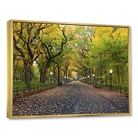 Designart - The Mall Area in Central Park