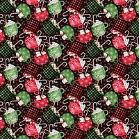 Fabric Editions Cups of Cocoa Cotton Fabric