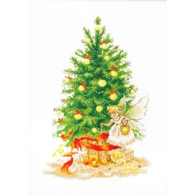 Luca-S Christmas Tree Counted Cross Stitch Kit