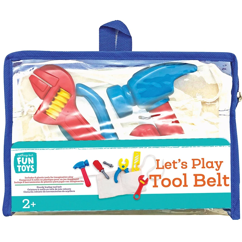 Nothing But Fun Toys Let's Play Tool Belt Playset