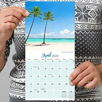 TF Publishing 2024 Tropical Beaches Mini Calendar