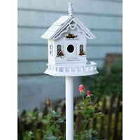 29.25" Freestanding Elegant Victorian Birdhouse