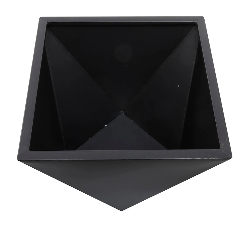 Grey Modern Planter, Set of 3" 18", 16", 15"