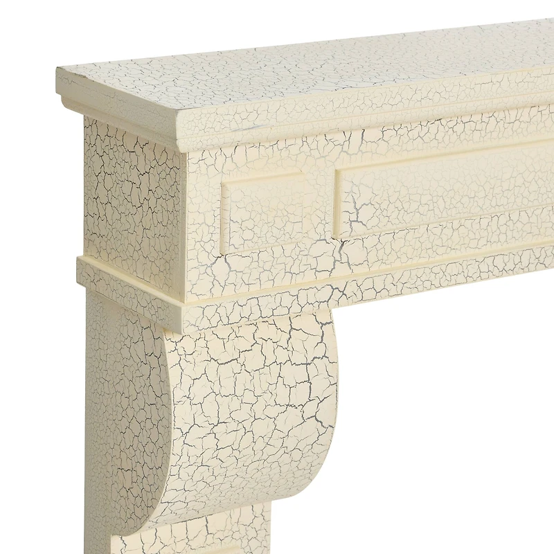 Hello Honey® 5ft. Decorative Lodge Fireplace Mantel