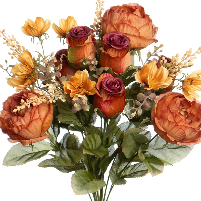 20" Orange Rose & Cosmo Mix Deluxe Bush by Ashland®