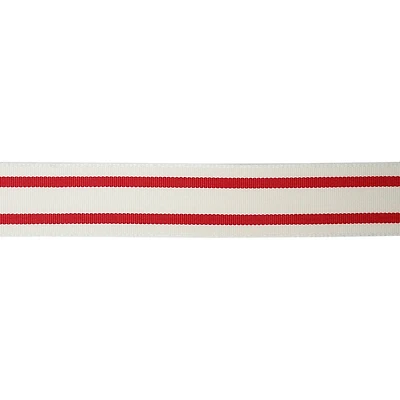 1.5" x 3yd. Wired Ticking Stripe Ribbon by Celebrate It