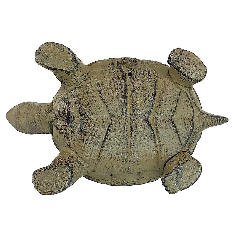 Design Toscano 5" Aesop's Turtle Cast Iron Statue