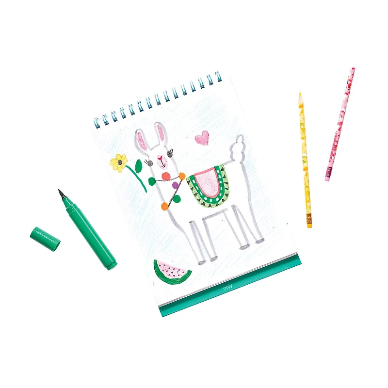 OOLY Funtastic Friends Sketch & Show Standing Sketchbook