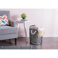 DII® 17" Woven Paper Lurex Storage Bin