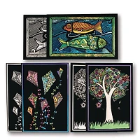 S&S® Worldwide Velvet Art 3-D Posters II, 30ct.