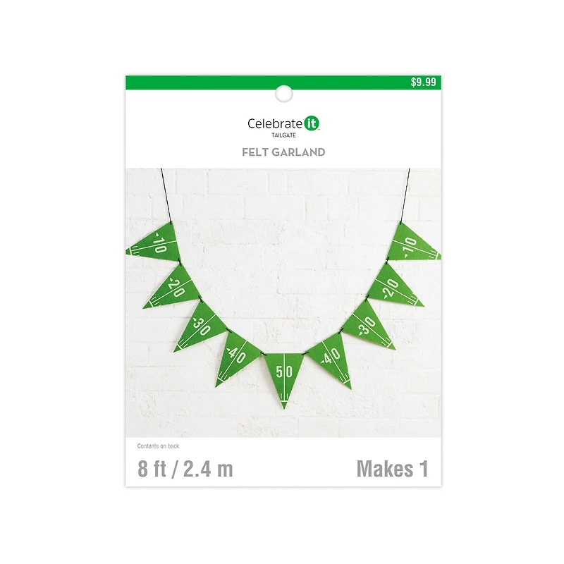 8ft. Flag Felt Garland by Celebrate It™