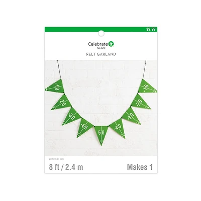 8ft. Flag Felt Garland by Celebrate It™