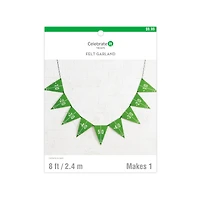 8ft. Flag Felt Garland by Celebrate It™