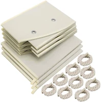 Sorbus 20" Trapezoid Storage Box with Cotton Rope