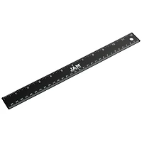 JAM Paper Metallic Stainless Steel Ruler