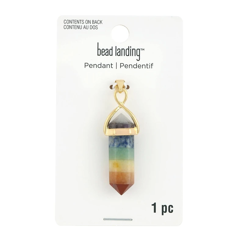 Chakra Prism Pendant by Bead Landing™