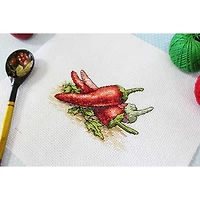 MP Studia Red Pepper Cross Stitch Kit