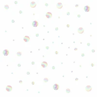 RoomMates Holographic Circle Peel & Stick Wall Decals