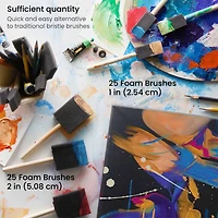Arteza® 1" & 2"  Foam Brushes