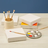 4 Pack Level 1 6" x 6" Deco Canvas by Artist's Loft®