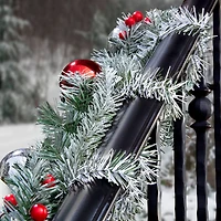 Haute Decor GarlandTies 18" Frosted Noble Pine Ties, 20ct.